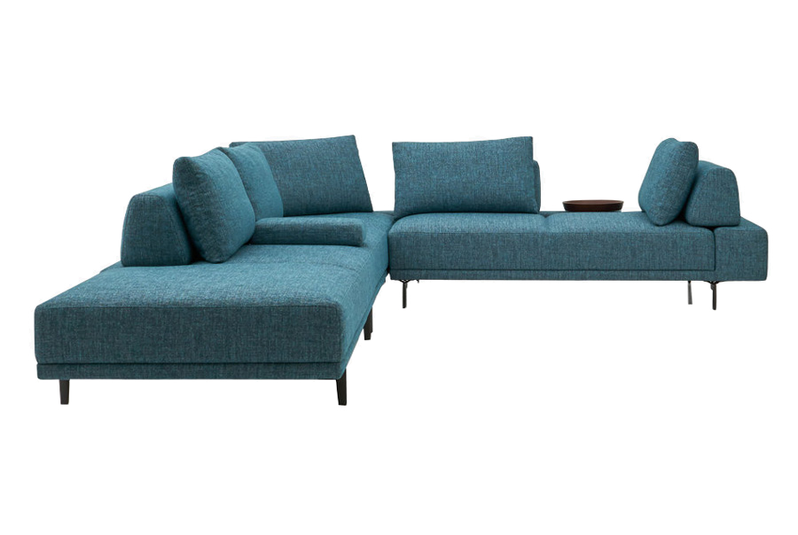 felix blue sectional