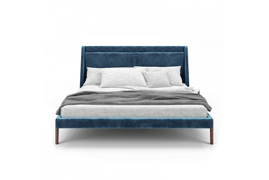 frida blue bed frame