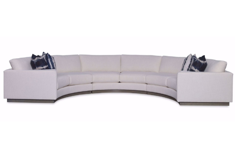 langdon plus curved 3pc sectional