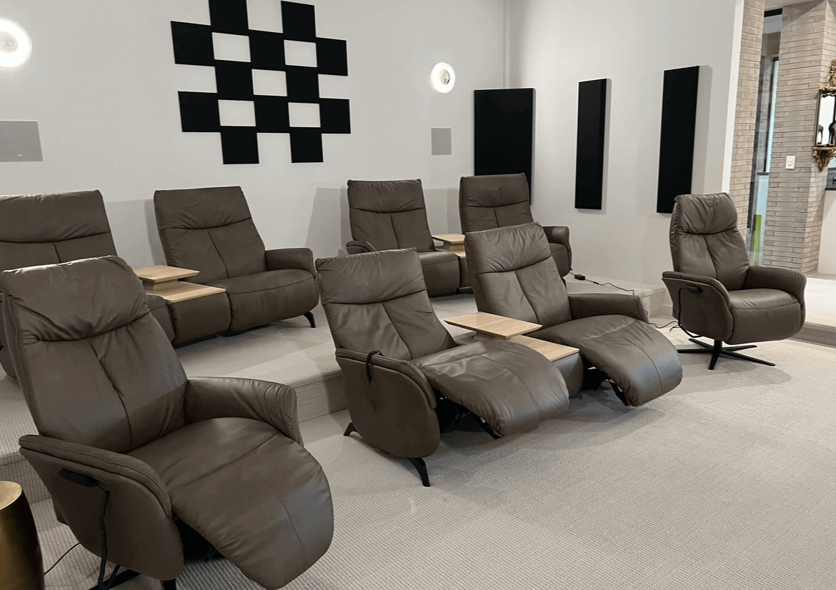 modern entertainment room